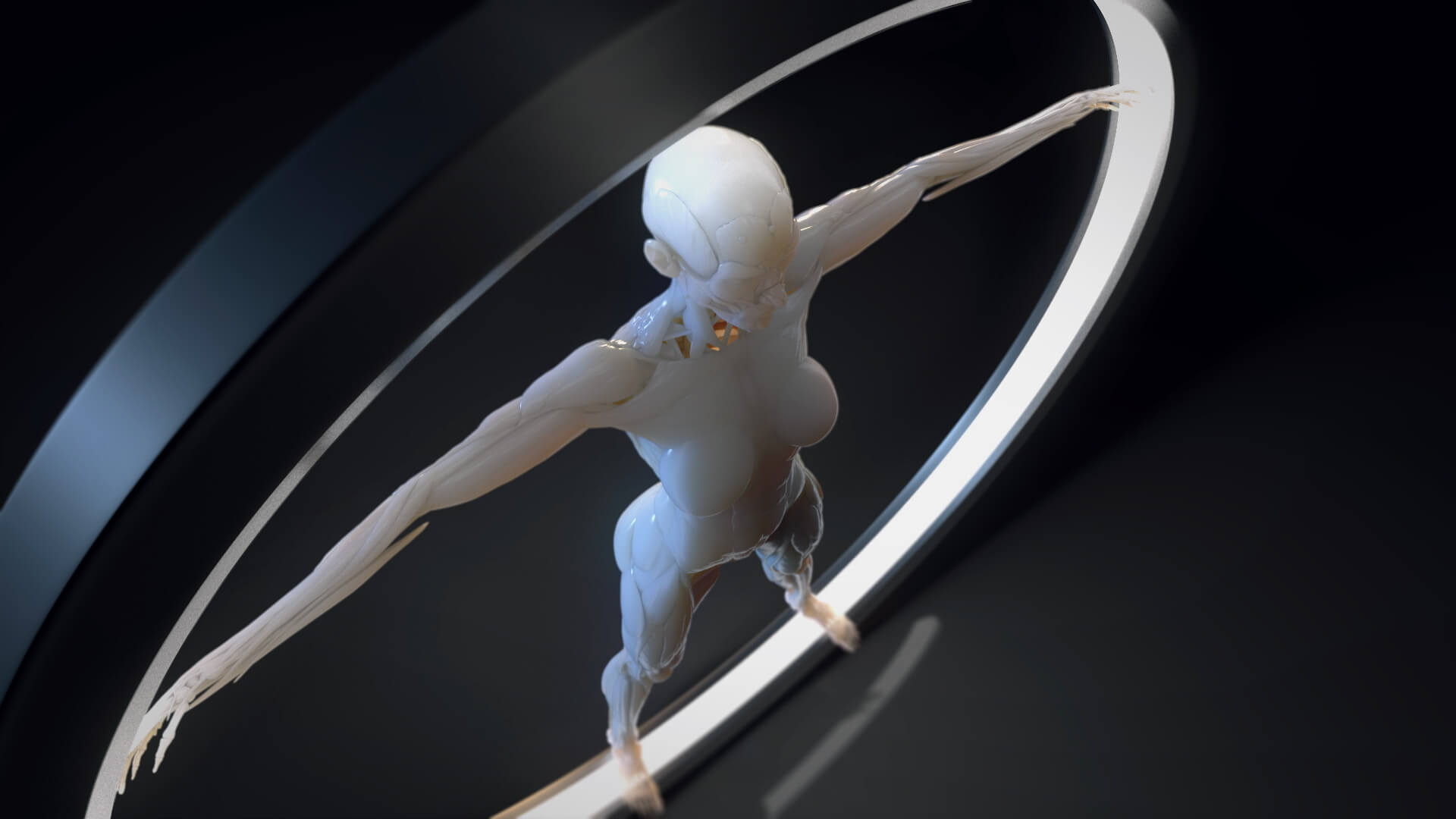 Look development, lighting and compositing test